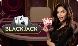 Table de blackjack en direct